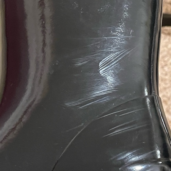 Michael Kors Black Rain Boots, size 7 - Picture 9 of 10